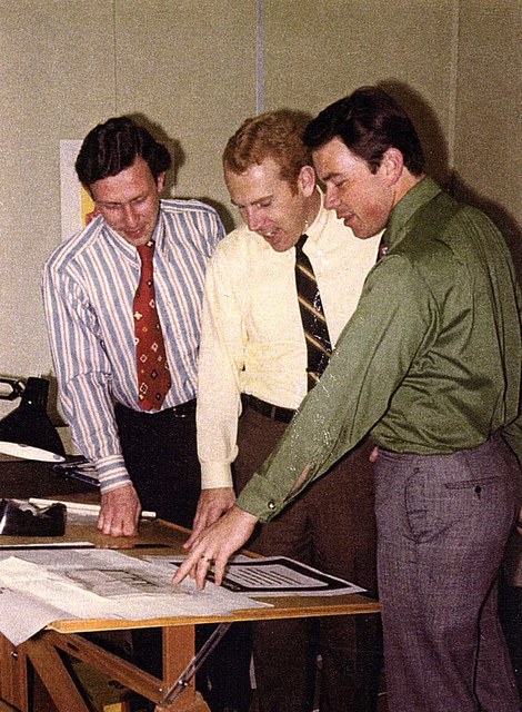 Tom Hoeber, Vic Fazio and Jud Clark, 1970